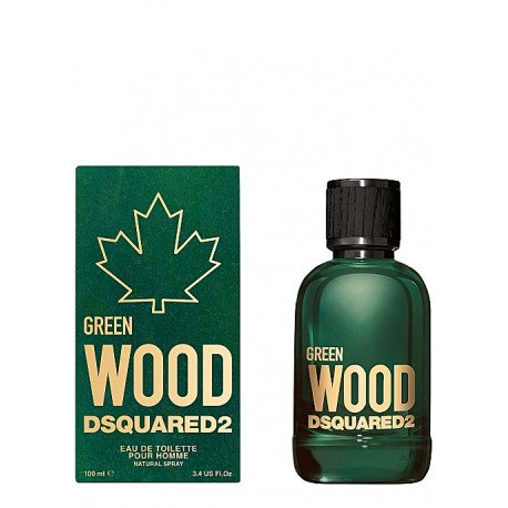 DSQUARED2 GREEN WOOD POUR HOMME E.T.V/100ml.