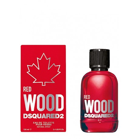 DSQUARED2 RED WOOD POUR FEMME E.T.V/100ml.